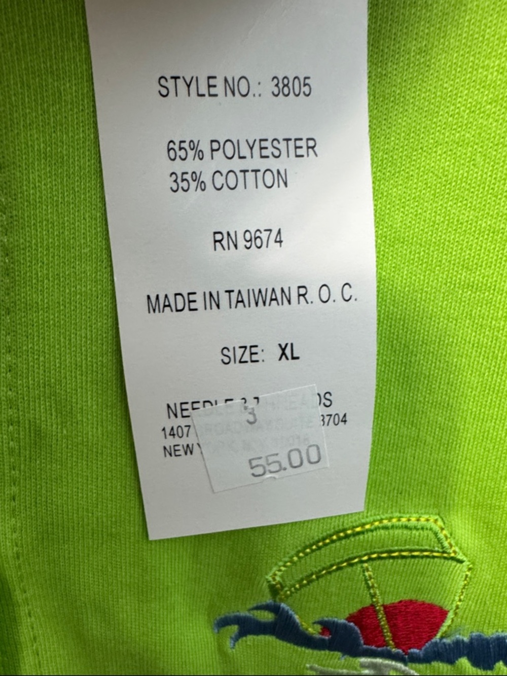 Needle & Thread XL Bright NEW Green Nautical Embroidered Cardigan Beach nautica - Picture 4 of 9